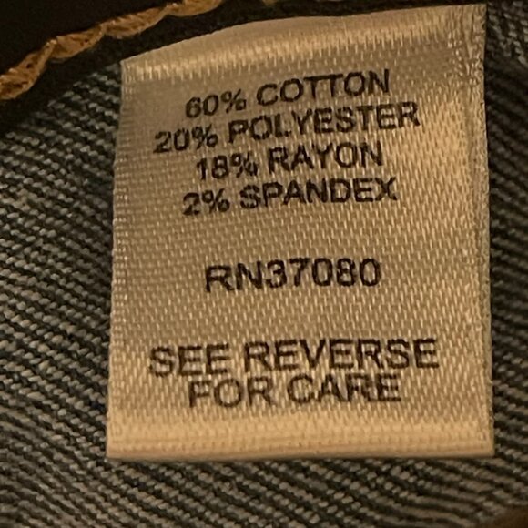est. 1849 denim jeans size 20w rn37080 elastic waist - Picture 5 of 6